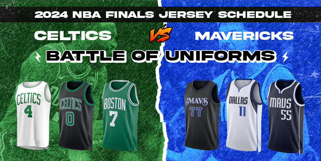 2024 NBA Finals Jersey Schedule Celtics vs Mavericks: Battle of Uniforms