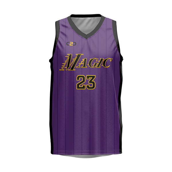 Custom Lakers-Inspired Core Basketball Singlet