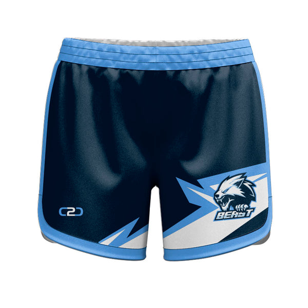 Undefeated SlimFit HP Ladies Girls Curve Shorts Pro Design Your Own Custom