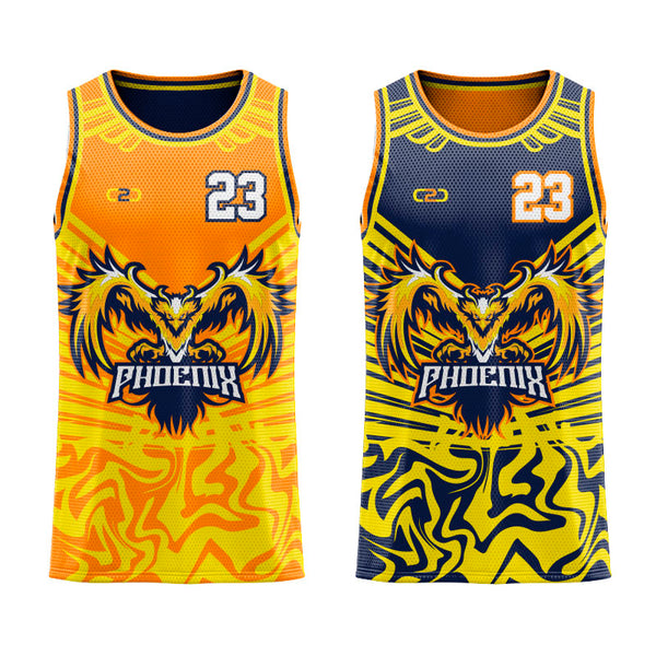 Custom Tour Time Core Reversible Basketball Singlet