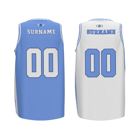 North Carolina Custom Core Reversible Basketball Singlet