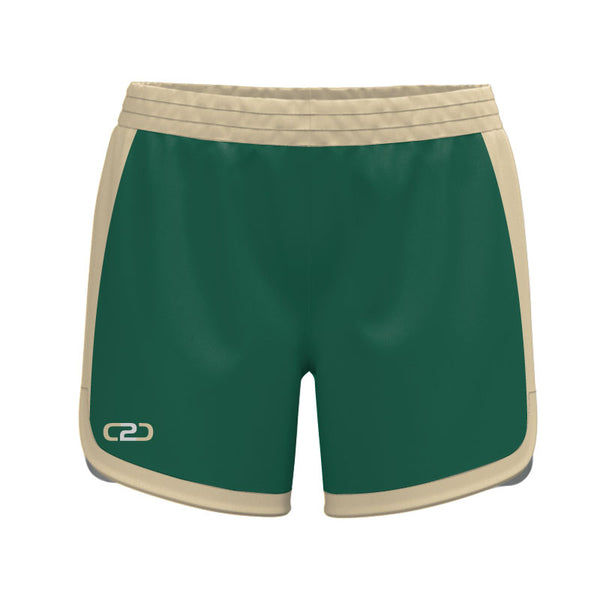 Gems SlimFit HP Ladies Girls Curve Shorts Pro Design Your Own Custom Green