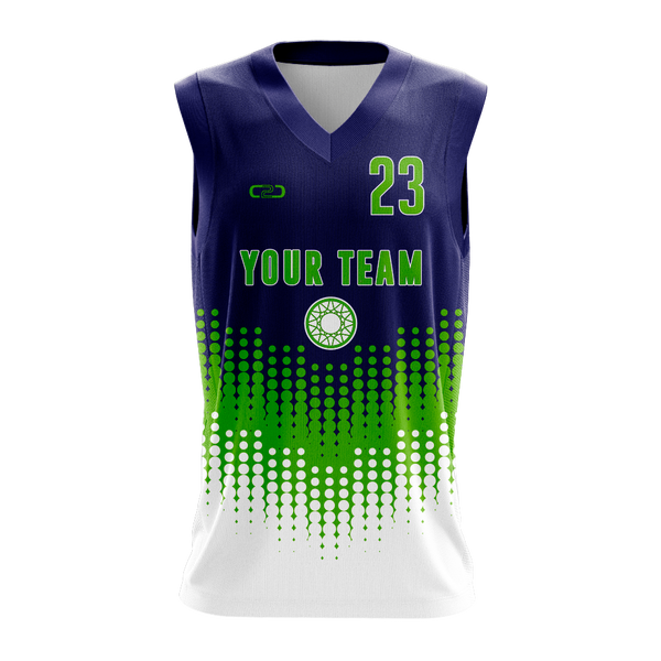 Custom DRIP Core Basketball Singlet Front View