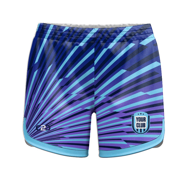 Custom GAMMA Ladies Shorts 13CM Front View