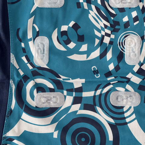 Halo Netball Dress Teal/Navy
