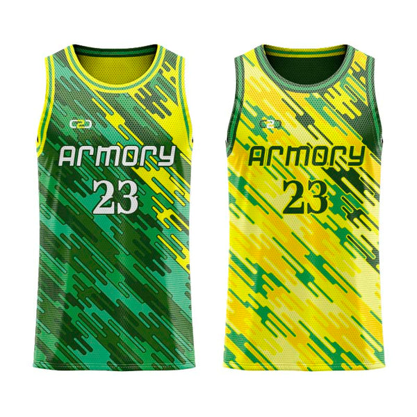 Custom Armory Core Reversible Basketball Single Front View