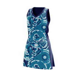 Halo Netball Dress Teal/Navy